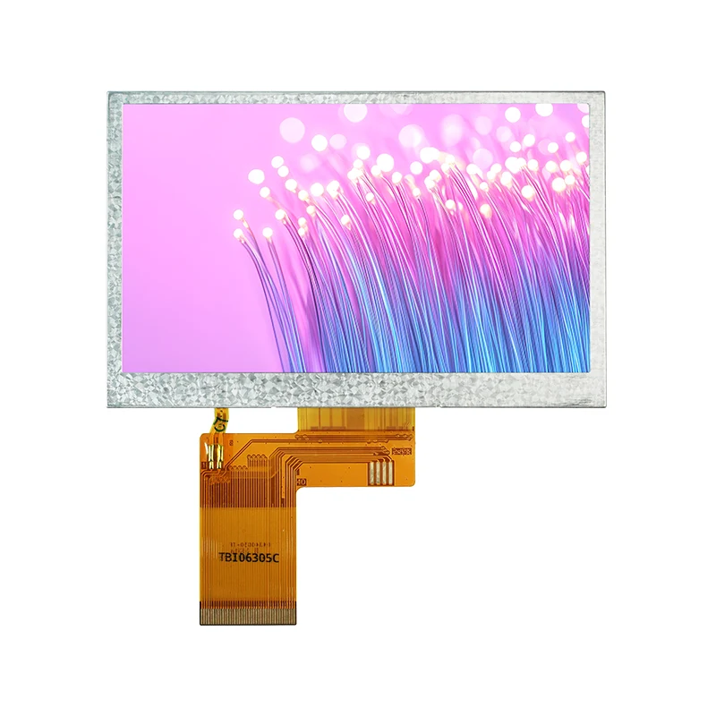 4.3 '450 சிடி/மீ² பிரகாசம் tn tft lcd திரை தொகுதி