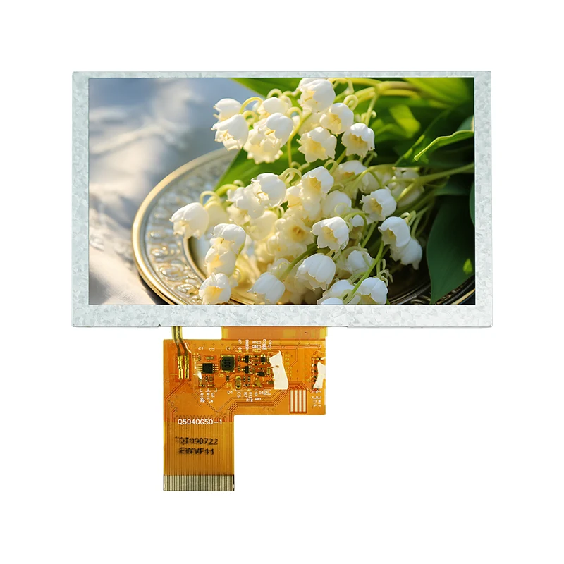 5.0 'பொதுவாக வெள்ளை வண்ணம் TFT LCD காட்சி தொகுதி
